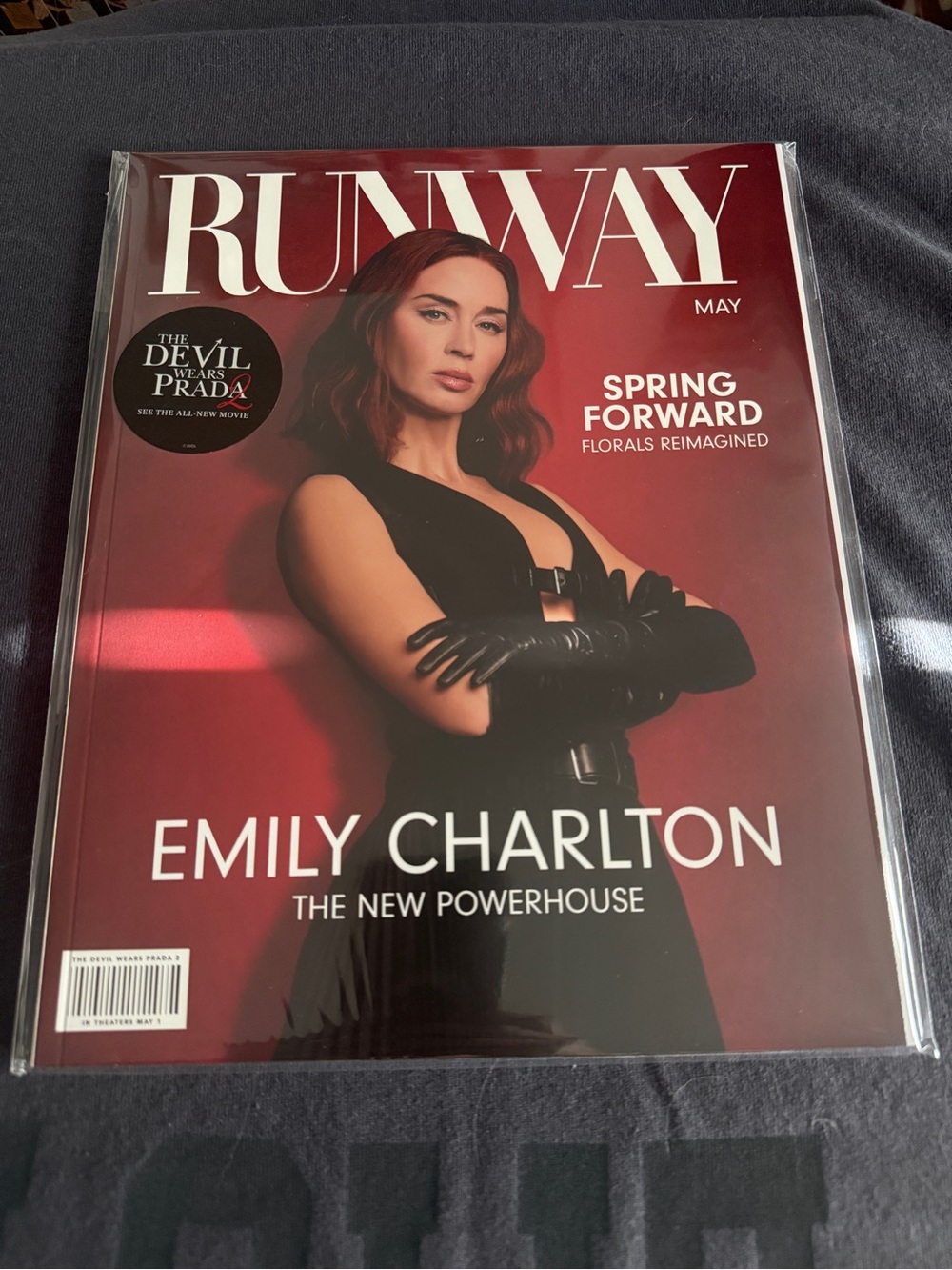 Runway Magazine May Cover - Emily Charlton -The Devil Wears Prada 2